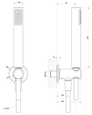 ������� �������� Gessi Inciso 58123.031 ��������� �����������, �����, �����, ����