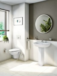 Пьедестал Vitra S20 антибактериальное покрытие, белый 5529B003-0156