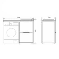 ����� ������ ��� ���������� ������ COMFORTY �������-120 � ������. ����������� � �������. 00-00014813