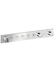 Смеситель Axor ShowerSelect 18358000 для душа, встраиваемый в стену, термостат, 5 потребителей, хром — миниатюра 1