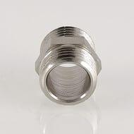 Ниппель VALTEC  1/2" латунь никелированная VTr.582.N.0004