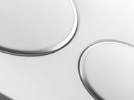 GEBERIT Sigma20 Клавиша смыва, двойной смыв, белый/кольца глянцевый хром 115.882.KJ.1