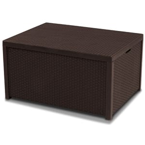 Стол KETER ARICA STORAGE (79x59x42), коричневый