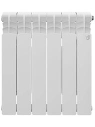 Радиатор алюминиевый ROYAL THERMO Revolution A 500 (570х480х80) 1110Вт, 6 секций, белый, НС-1682235