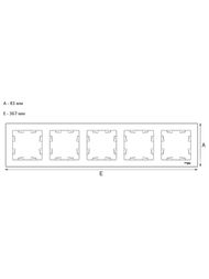 ����� Systeme Electric ATLASDESIGN 5 ������ ������������� ������  ATN001005