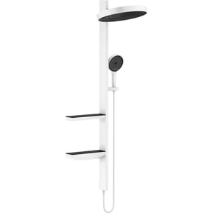 Душевая система Hansgrohe Rainfinity Showerpipe 360 1jet скрытый монтаж белый матовый 26842700