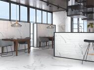 Керамогранитная плитка CIFRE Statuario mate (600х600) мрамор, белая (кв.м.)