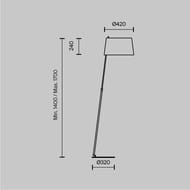 ��������� ���������� Maytoni MOD613FL-01B, 60��, IP20, E27, ������