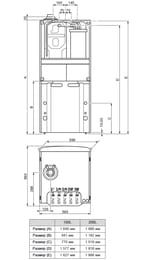 Двухконтурный конденсационный напольный котел VAILLANT ecoCOMPACT VSC 266/4-5 200, 25кВт