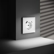 Розетка с USB, A+C Voltum S70 VLS040502, белый матовый — изображение 3