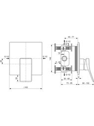 ��������� ��� ���� Ideal Standard CONCA A7373AA ������������, �������������