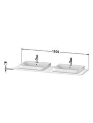  Duravit Happy D.2 Plus 160055016 2 ,    HP032HB3636