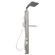Душевая панель Novellini Revif Plus 100х1180 мм, г/м, термостат, нерж. сталь REV1VT-K