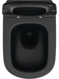 Унитаз подвесной Ideal Standard IdealMood 535х365 без ободка, сиденье микролифт, черный мат. T4665V3