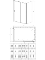 ������� ������ Vincea Alpha 1000�800�1950 VSR-3AL8010MT �������������, ����
