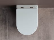 Унитаз подвесной Ceramicanova Mia 350х360х520 безободковый, сиденье микролифт, белый CN1805