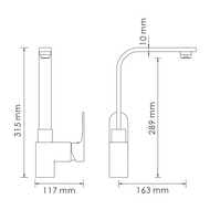��������� ��� ����� WasserKRAFT Dinkel 5807 �������������, ������� ���������� ����� 289��, ����