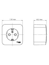 ������� Systeme Electric BLANCA �������� � ����������� �� ��������, 16�, 250�, ����� BLNRA011101