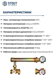   STOUT  3-    1"   SDG-0003-002501