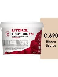 ������� ���������� LITOKOL EPOXYSTUK X90 �.690 Bianco Sporco, 9+1 ��