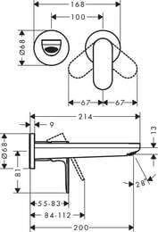    Hansgrohe Rebris S 72528670 , ,  