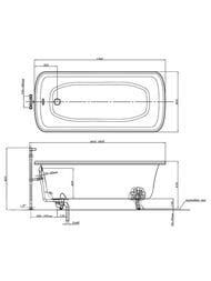 ����� MIGLIORE OLIVIA 174x83 �� ����� "MIGLIORE", ���������������, �����/���� 24631