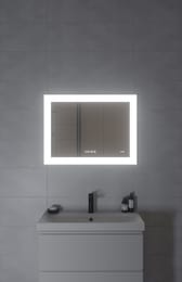 Зеркало Cersanit LED 060 design pro 800х600 подсветка, часы, антизапотевание KN-LU-LED060*80-p-Os — изображение 6