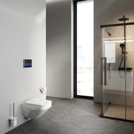 Унитаз подвесной AM.PM Inspire V2.0 безободковый 390х550х410, с сиденьем, белый мат. C50A1700MWSC