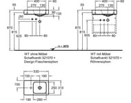 �������� Geberit iCon (530�310�135) ��������� ��� ��������� �����, ��� �������� 124153000