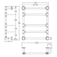 ����������������� ������������� Margaroli Armonia 9-564-5 (780�690) ������, 150��, 95645505OBNB