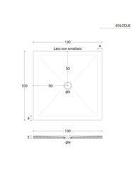 ������� ������ Azzurra SoloDue (1000�1000�20) ����������, ��������, ����� SDPD10010020CT