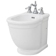Биде напольное ArtCeram Hermitage 360х550х420 белое HEB0010100