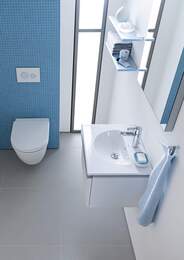 Унитаз подвесной DURAVIT DARLING NEW 365х540х290 горизонтальный выпуск, крепление 2545090000