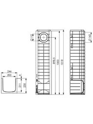   DN 200 Gidrolica Standart (1000246235) 34,9 /  822