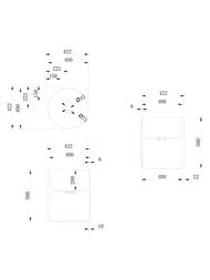 �������� ��������� ABBER Stein (422�422�500) ������������� ������, ����� ������� AS2625