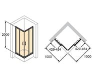 ������� ������ HUPPE Classics2 1000�1000�2000 ������� � �������/������ ���������� C20108.069.321