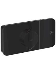 Смеситель Axor One 45711670 термостатический, для 1 потребителя, внешняя часть, матовый черный — миниатюра 1