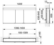 - Keuco Edition 400 1410650154 ,, ,  21503171301