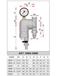 ������ FAR 3/4"��, 100���, � ����������, � ������. ��������, Max: 95 �C, 25���, FA 39M6 34100
