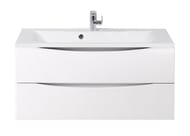 Тумба под раковину BelBagno MARINO (1000х445х500) подвесная, Bianco Lucido MARINO-1000-2C-SO-BL-P