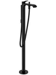 Смеситель Hansgrohe Vivenis 75445670 для ванны напольный, однорычажный, матовый черный — миниатюра 1