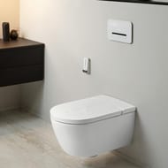 Унитаз-биде Villeroy&Boch ViClean-I200 V0E2 00 R1 (385х595х400) подвесной, б/обод., пульт, сиденье
