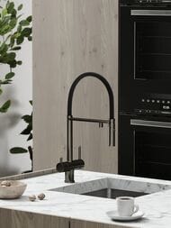 Смеситель SANCOS Imola SC4010GG для кухни,с каналом для фильтрованной воды, вороненая сталь