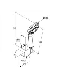 ������� �������� KLUDI FRESHLINE 1S ����� 1 �����, �����, ������.��� ������, �����/���� 6787091-00