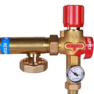 Насосно-смесительный узел STOUT ISOTHERM с терм.клапаном 30-50°, без насоса, 130, SDG-0120-006000