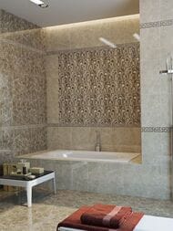 ������ ��������� Gracia Ceramica Saloni brown wall 02 (300�500) ���������� (��.�.)