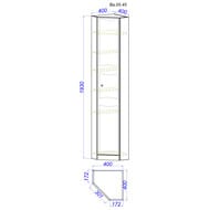  Aqwella Barcelona (400x1930x400) , ,  Ba.05.45