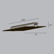 ���������� ������������ ��� ��������� 2 � Maytoni Levity (������) TRX184-132B, IP20, ������