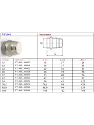 �������� VALTEC ����. ����� 108 VTi.961.I.000108