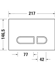 ������� ����� Duravit Beta A1 ������� ����, ������, ����: ����� WD5013012060